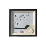 RS PRO Analogue Panel Ammeter 60 (Input)A AC, 68mm x 68mm, 1 % Moving Iron