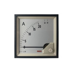 RS PRO Analogue Panel Ammeter 40 (Input)A AC, 92mm x 92mm, 1 % Moving Iron