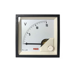 RS PRO Analogue Panel Ammeter DC, 68mm x 68mm, 1 % Moving Coil