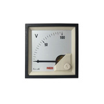 RS PRO Analogue Panel Ammeter DC, 68mm x 68mm, 1 % Moving Coil
