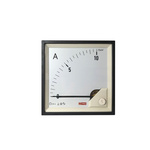 RS PRO Analogue Panel Ammeter 0/10A For Shunt 75mV DC, 92mm x 92mm, 1 % Moving Coil