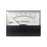 RS PRO Analogue Panel Ammeter 50 (Input)A DC, 76mm x 74mm, ±1.5 % Moving Coil