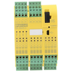 Phoenix Contact PSR-TRISAFE PSR-SPP- 24DC/TS/S Series Safety Controller, 20 Safety Inputs, 6 Safety Outputs, 24 V dc