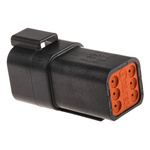 Deutsch, DT Automotive Connector Socket 6 Way, Crimp Termination