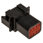 Deutsch, DT Automotive Connector Socket 8 Way, Crimp Termination
