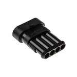 TE Connectivity, AMP Superseal 1.5 Automotive Connector Plug 4 Way
