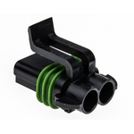 Delphi, Metri-Pack 280 Automotive Connector Socket 2 Way, Crimp Termination