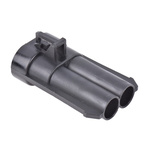 Delphi, Metri-Pack 630 Automotive Connector Plug 2 Way, Crimp Termination