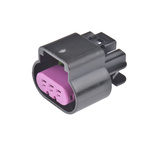 Delphi, GT 150 Automotive Connector Socket 3 Way, Crimp Termination
