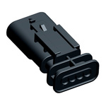 TE Connectivity, MCON 1.2 Automotive Connector Plug 4 Way