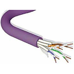 Brand-Rex Purple Cat6 Cable F/UTP LSZH Unterminated/Unterminated, Unterminated, 500m