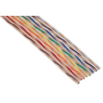 RS PRO 16 Way Twisted Ribbon Cable, 20.98 mm Width