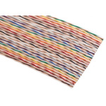 RS PRO 50 Way Twisted Ribbon Cable, 64.16 mm Width