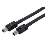 TE Connectivity 2205132, Mini I/O Plug to Mini I/O Male, 2m Cable assembly