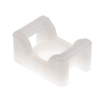 HellermannTyton Natural Cable Tie Mount 12 mm x 18mm, 6mm Max. Cable Tie Width