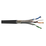 S2Ceb-Groupe Cae Shielded Cat6a Cable 100m, Black