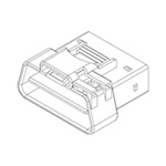 Molex, OBD-II Automotive Connector Plug 16 Way, Crimp Termination