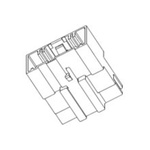 Molex Automotive Connector Plug 16 Way, Crimp Termination