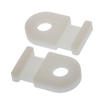HellermannTyton Natural Cable Tie Mount 12.5 mm x 20.5mm, 5mm Max. Cable Tie Width