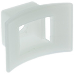 HellermannTyton Natural Cable Tie Mount 17 mm x 25mm, 8mm Max. Cable Tie Width