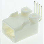 TE Connectivity, TH 025 Automotive Connector Socket 4 Way, Solder Termination