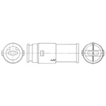 TE Connectivity, Econoseal J Mk I Automotive Connector Plug 4 Way, Crimp Termination