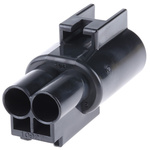 TE Connectivity, .187 Series Automotive Connector Socket 2 Way