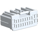 TE Connectivity, Multilock .040 .070 Hybrid Automotive Connector Plug 22 Way