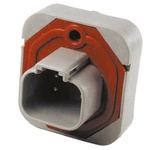 Deutsch, DT15 Automotive Connector 4 Way, Solder Termination