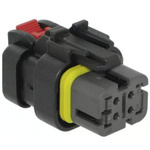 TE Connectivity, AMPSEAL 16 Automotive Connector Socket 4 Way