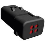 TE Connectivity, AMPSEAL 16 Automotive Connector Plug 4 Way