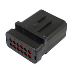 TE Connectivity, AMPSEAL 16 Automotive Connector Plug 12 Way