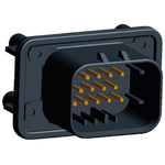 TE Connectivity, AMPSEAL Automotive Connector Plug 14 Way, Solder Termination