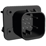 TE Connectivity, AMPSEAL Automotive Connector Plug 8 Way, Solder Termination