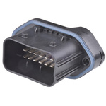 TE Connectivity, AMP MCP LEAVYSEAL Automotive Connector 21 Way, Solder Termination