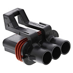 Delphi, Metri-Pack 280 Automotive Connector Socket 3 Way, Crimp Termination