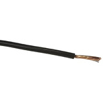 RS PRO Black FLEXIBLE BK Tri-rated Cable, 10 mm² CSA, 1 kV, 68 A, 100m