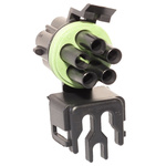 Delphi, Weather-Pack Automotive Connector Plug 5 Way, Crimp Termination