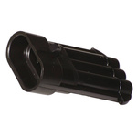 Delphi, Metri-Pack 150 Automotive Connector Plug 3 Way, Crimp Termination