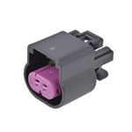 Delphi, GT 150 Automotive Connector Socket 2 Way, Crimp Termination