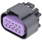 Delphi, GT 150 Automotive Connector Socket 10 Way, Crimp Termination