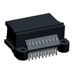 TE Connectivity, Micro Quadlok System Automotive Connector Plug 18 Way, Solder Termination