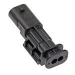 Molex, MXP120 Automotive Connector Plug 2 Way, Crimp Termination