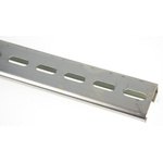 RS PRO, Slotted Din Rail, 1000mm x 32mm x 15mm
