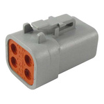 Deutsch, DTP Automotive Connector Plug 4 Way