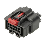 Molex, Mini50 Automotive Connector Socket 16 Way, Crimp Termination