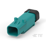 TE Connectivity, AMPSEAL 16 Connector Housing Plug 1 Way, Crimp Termination