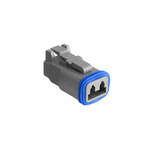 Bulgin, PX0103 Connector Housing Plug 2 Way, Crimp Termination