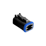 Bulgin, PX0105 Connector Housing Plug 4 Way, Crimp Termination