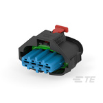 TE Connectivity, AMP MPC 2.8 Automotive Connector Socket 4 Way, Cable Termination